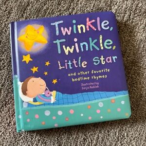 Board book “Twinkle, Twinkle, Little Star: And Other Favorite Bedtime Rhymes”